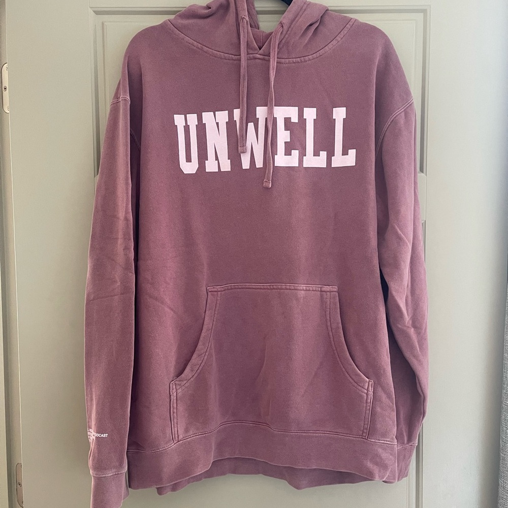 Barstool sports “UNWELL” hoodie size L